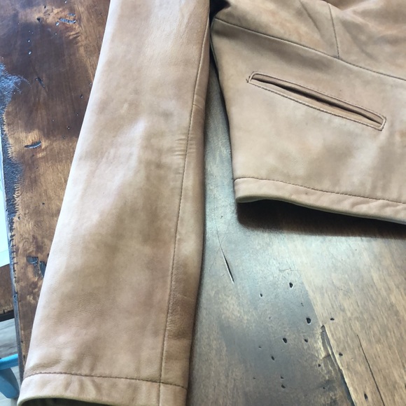 INC Leather Jacket - Picture 5 of 13